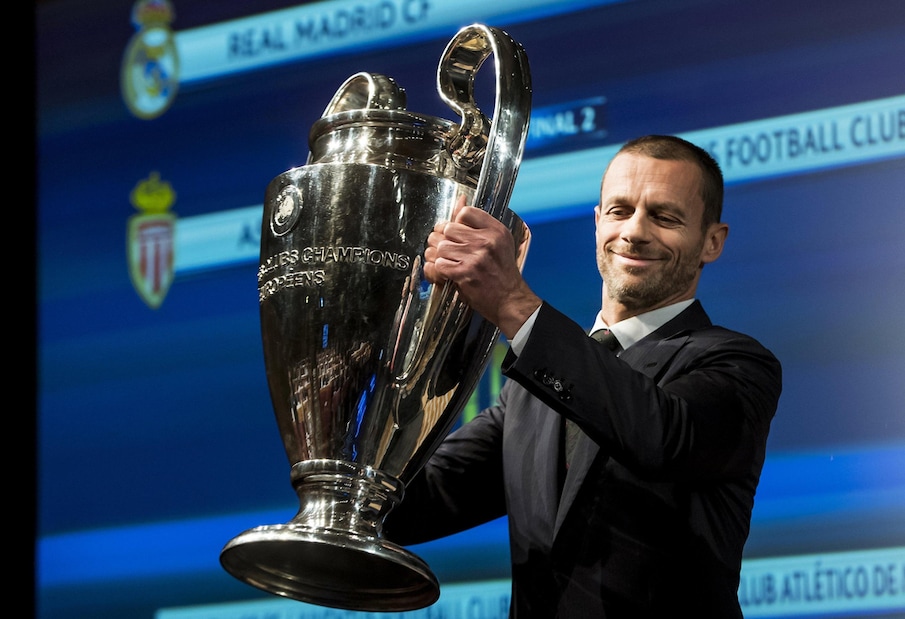 Uefa, nuovo cerimoniale di premiazione per Champions ed Europa League