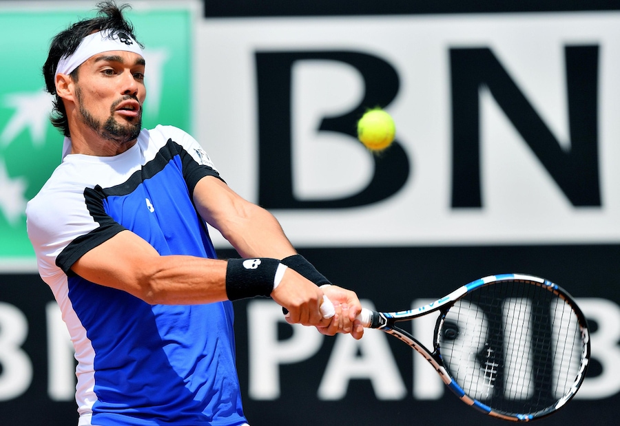 Internazionali d'Italia, Fognini ko agli ottavi: vince Zverev