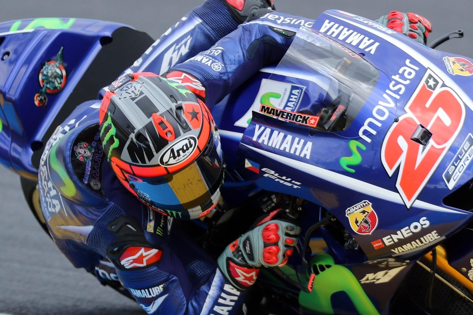 MotoGp Le Mans: Rossi out, vince Vinales MotoGp Le Mans: Rossi out, vince Vinales