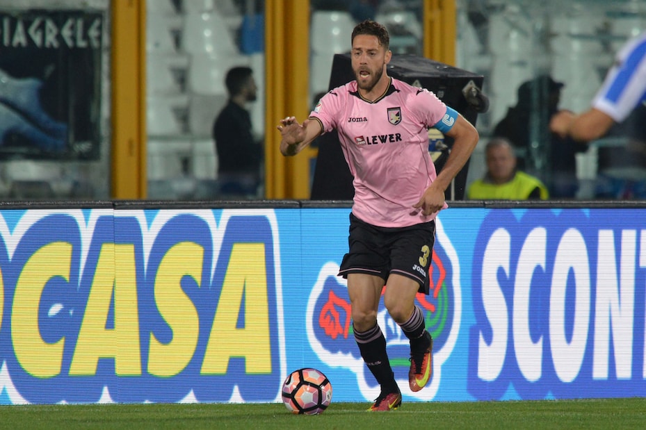 Serie A Palermo, lavoro differenziato per Rispoli