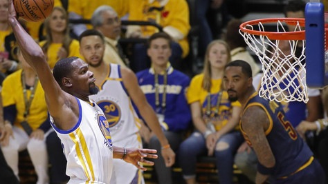 Durant inarrestabile, Golden State domina gara1