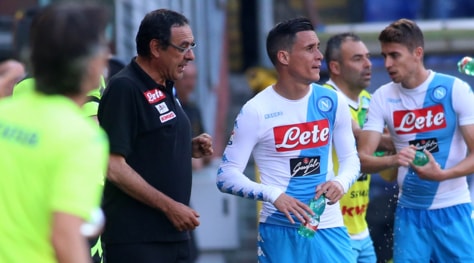 Sarri: «Il mio Napoli è cresciuto tanto»