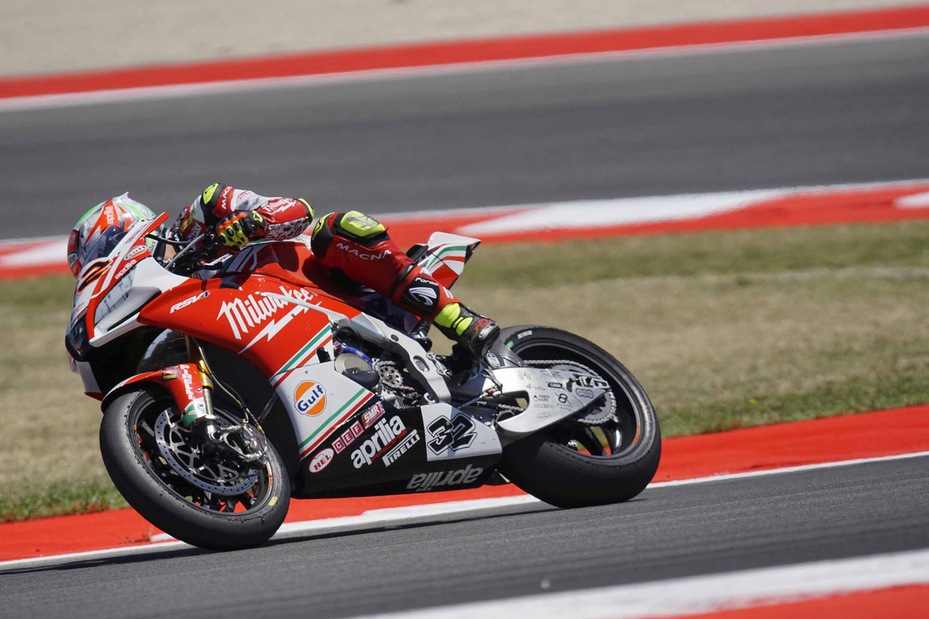 SBK Aprilia, Savadori: «Weekend positivo» SBK Aprilia, Savadori: «Weekend positivo»