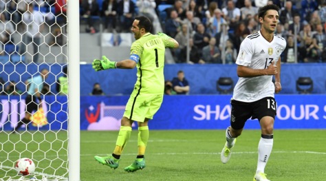 Cile-Germania 0-1: i tedeschi vincono la Confederations Cup