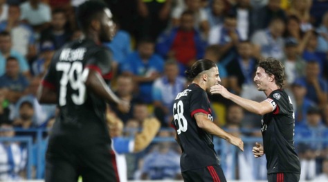 Europa League, Craiova-Milan 0-1: decide Ricardo Rodriguez