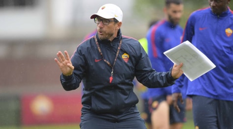 Roma, Di Francesco: «Daremo fastidio alla Juventus»
