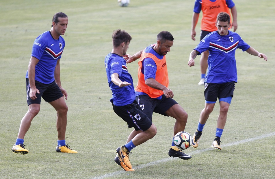 Amichevoli: United-Samp, colpo della Doria a 5,00 Amichevoli: United-Samp, colpo della Doria a 5,00