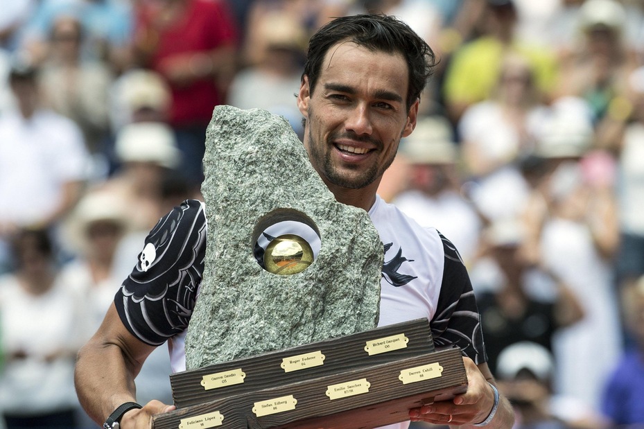 Tennis, classifica Atp: Fognini leader azzurro