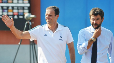 Allegri: «Aspetto un centrocampista. Juventus, basta presunzione»