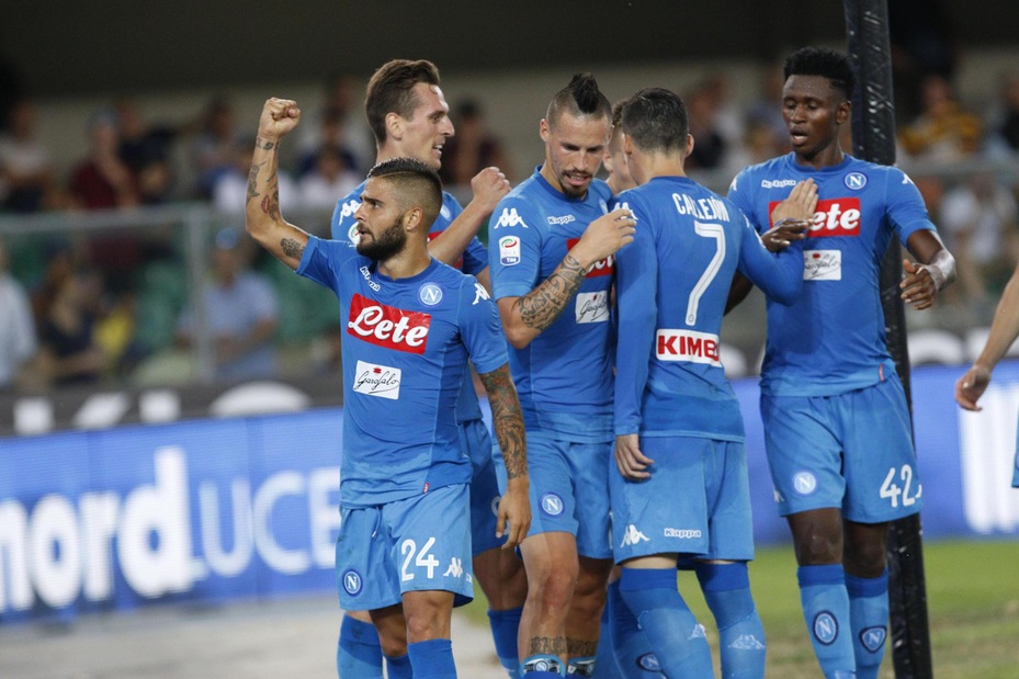 Serie A Verona-Napoli 1-3, il tabellino