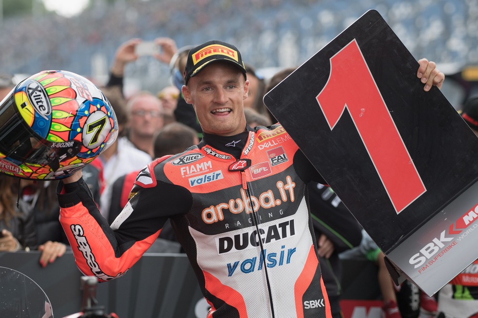Sbk Germania, Davies: «Bella gara, ma difficile» Sbk Germania, Davies: «Bella gara, ma difficile»
