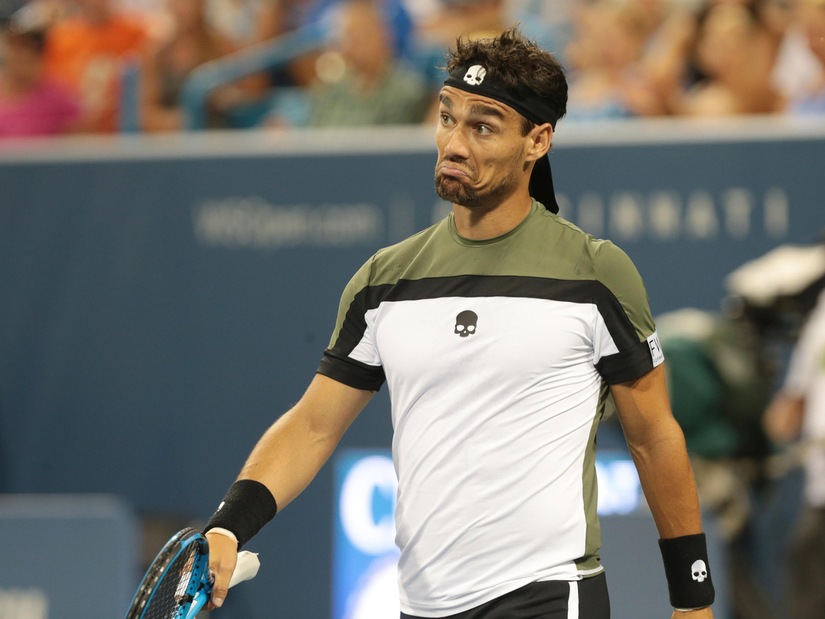 Us Open: Fognini meglio di Travaglia per i bookmaker
