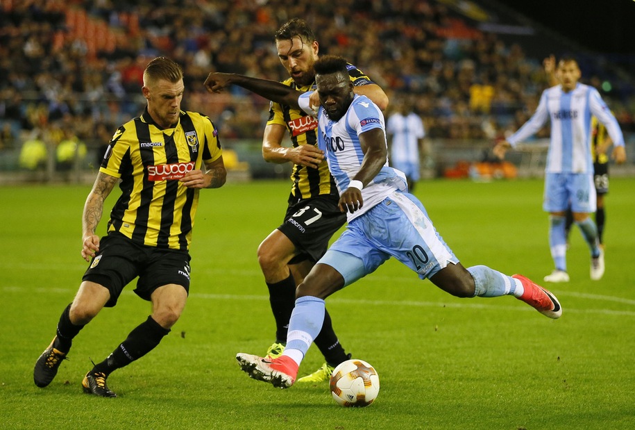 Europa League Vitesse-Lazio 2-3, il tabellino
