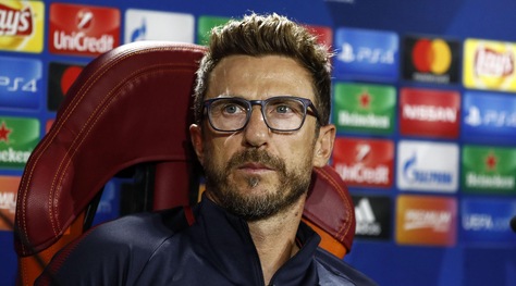 Roma, Di Francesco: «Dzeko ha sbagliato, deve mettersi di più a disposizione»