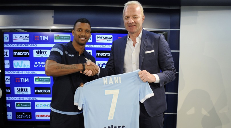 Lazio, Nani recupera per il Napoli?