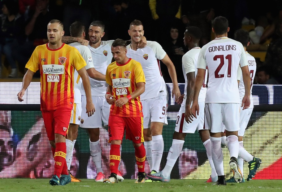 Serie A Benevento-Roma 0-4, il tabellino