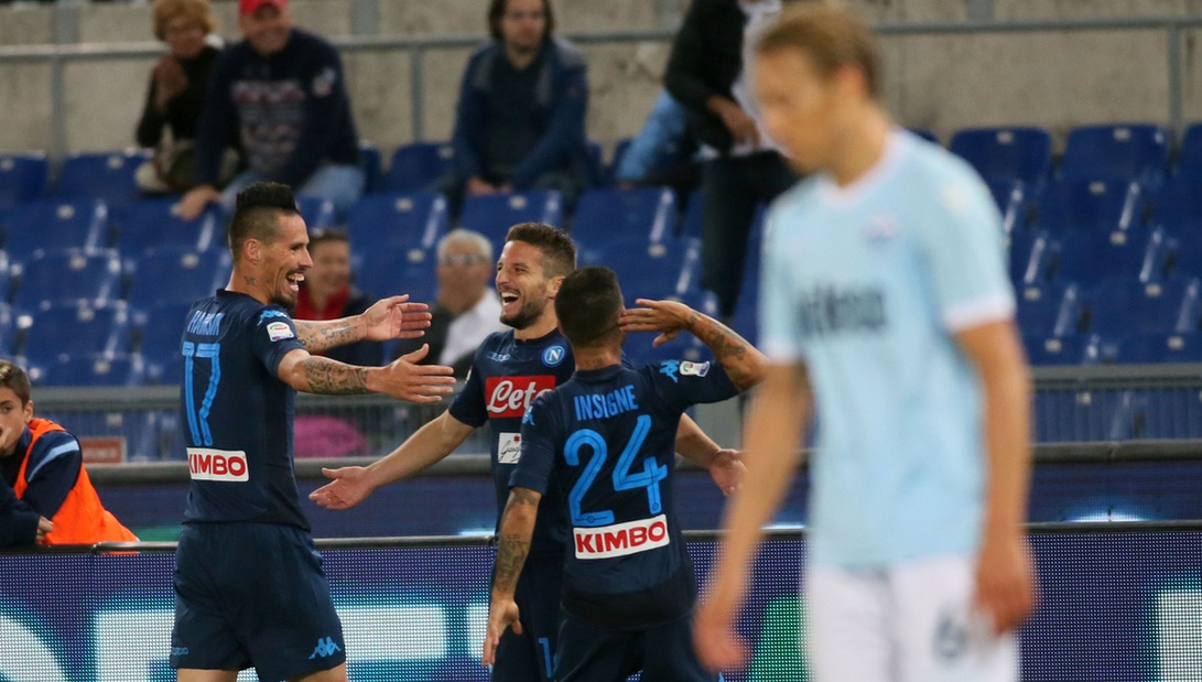 Serie A Lazio-Napoli 1-4, il tabellino