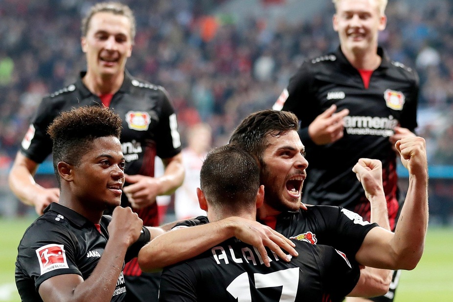 Bundesliga: tris del Bayer Leverkusen all'Amburgo