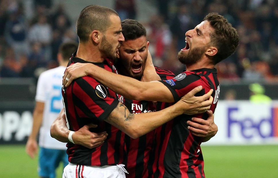 Europa League Milan-Rijeka 3-2, il tabellino