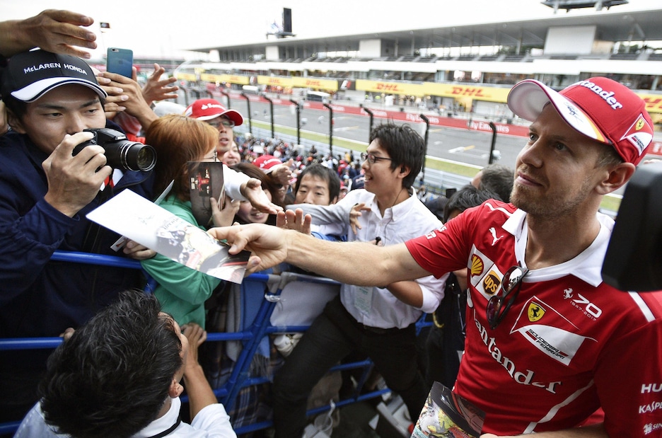 F1, Giappone: assalto Vettel, vittoria a 2,62