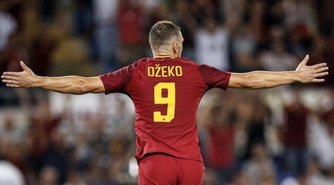 Roma, micidiale Dzeko: numeri da trascinatore