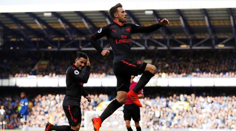 Premier League, goleada Arsenal: batte l'Everton 2-5