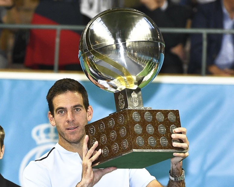 Tennis, Stoccolma: vince Del Potro, battuto Dimitrov in finale