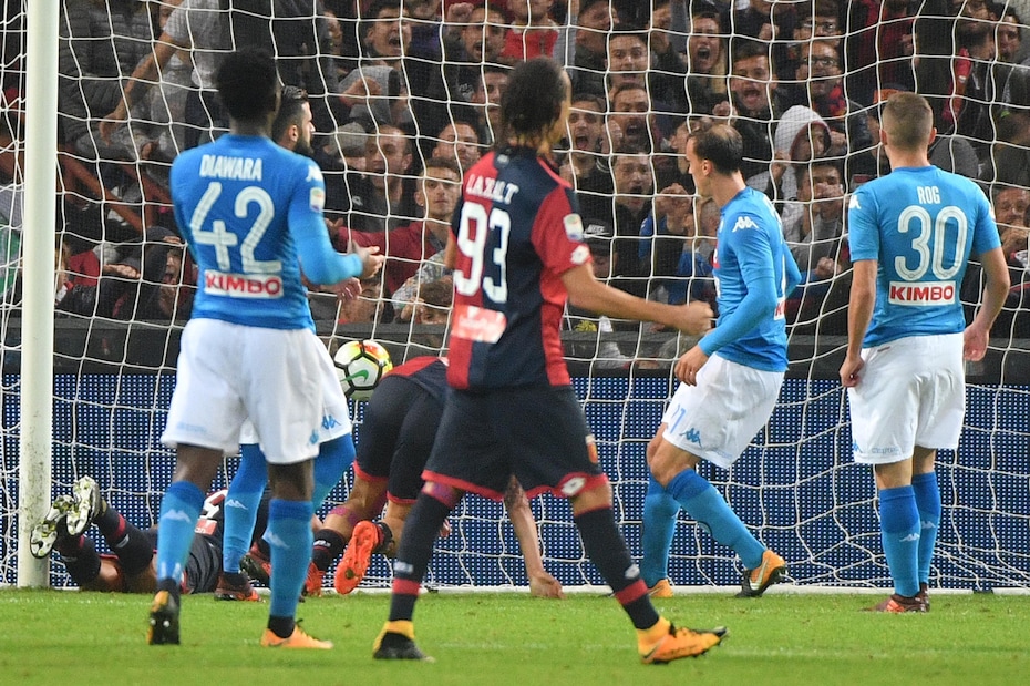 Serie A Genoa-Napoli 2-3, il tabellino
