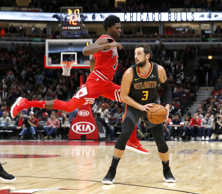 NBA: Belinelli non basta, Atlanta cade a Chicago NBA: Belinelli non basta, Atlanta cade a Chicago