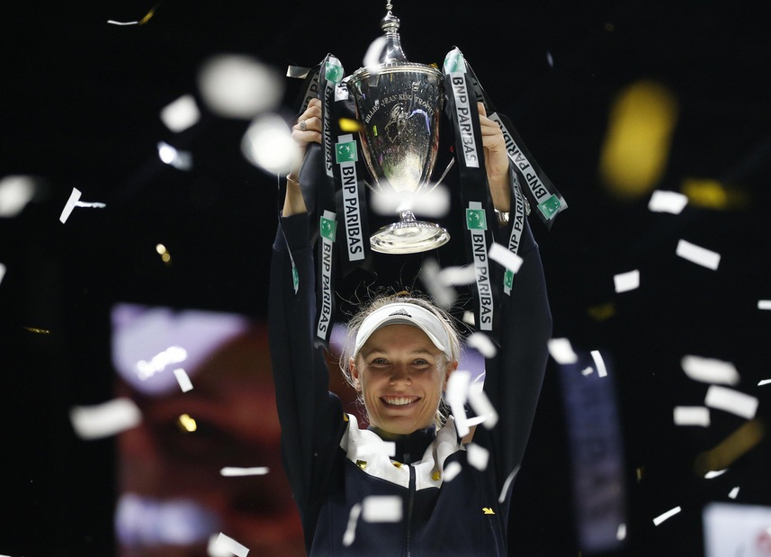Tennis, Wta Finals: primo titolo per la Wozniacki