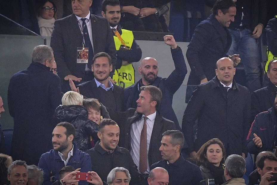 Roma-Chelsea, Totti esulta: «Una grande notte»