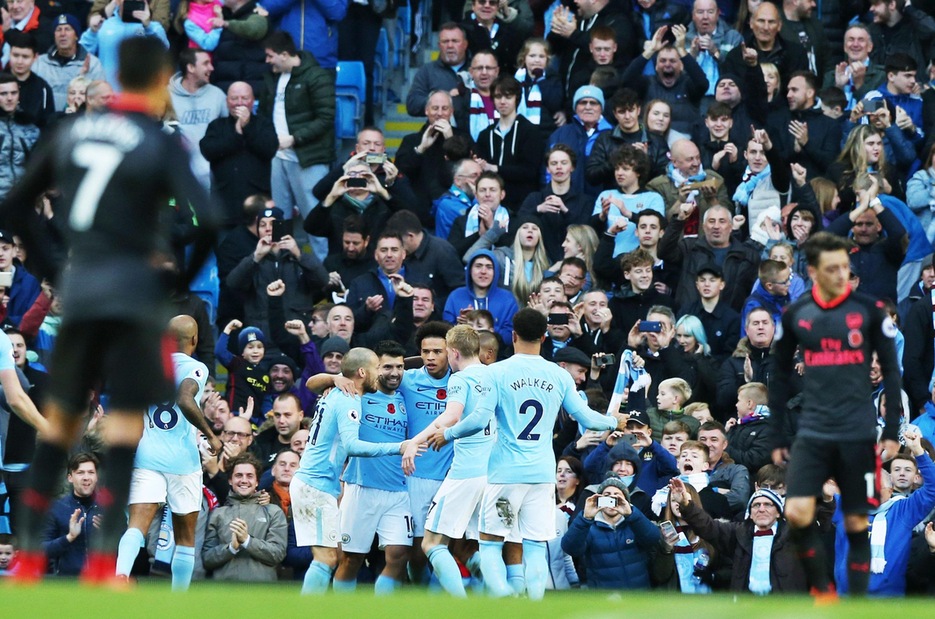 Manchester City-Arsenal 3-1: Guardiola vola a +8 in classifica
