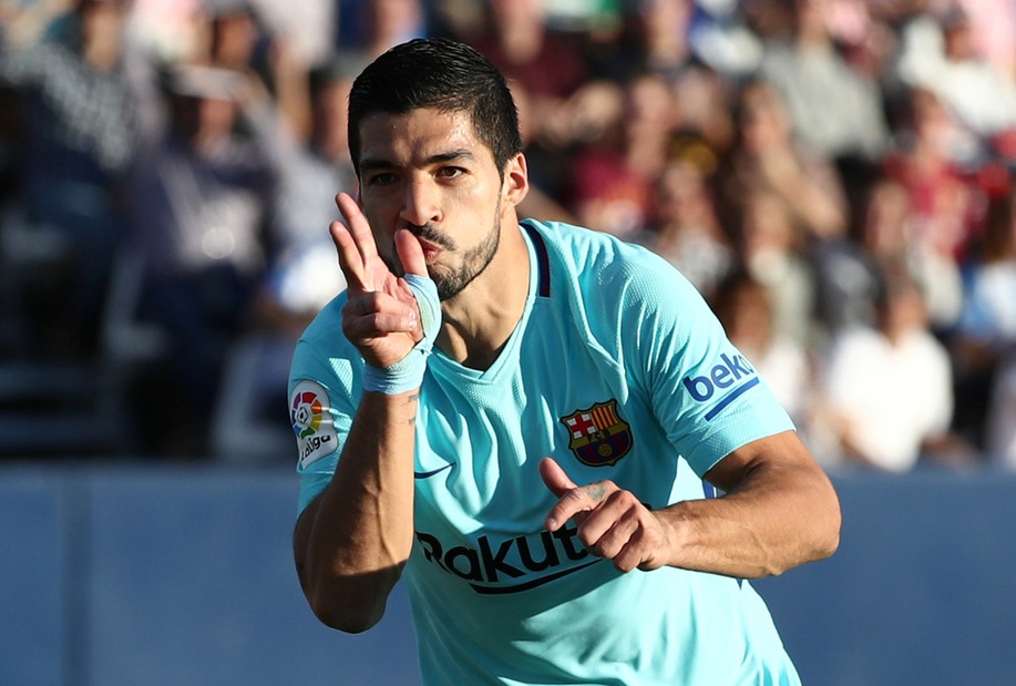 Luis Suarez lancia la fuga del Barcellona