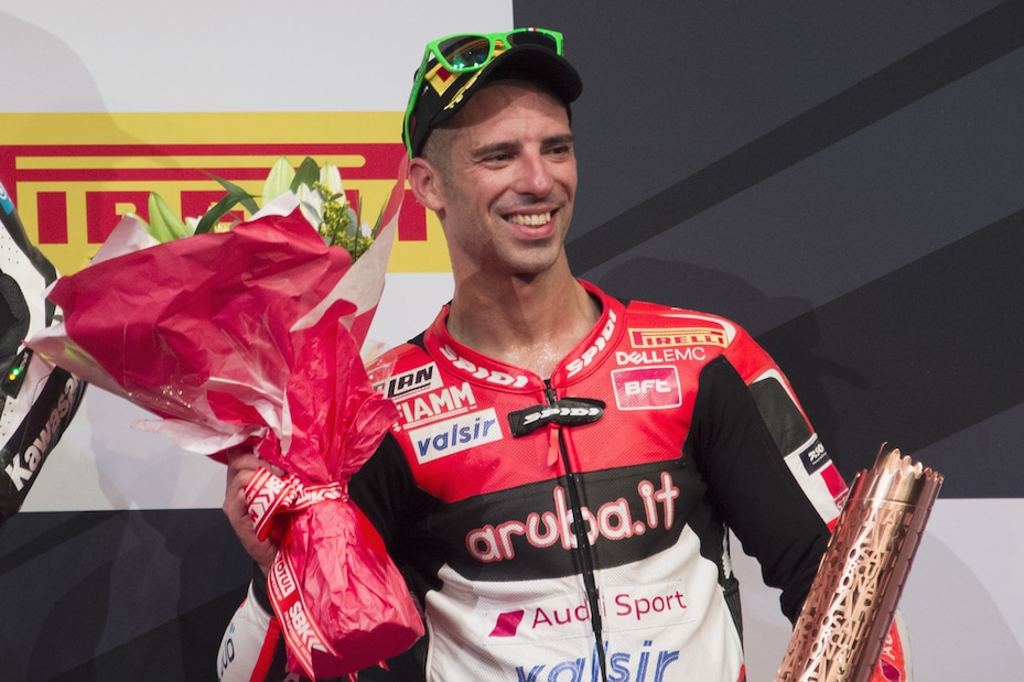SBK Ducati, Melandri: «Test positivo, buone sensazioni» SBK Ducati, Melandri: «Test positivo, buone sensazioni»