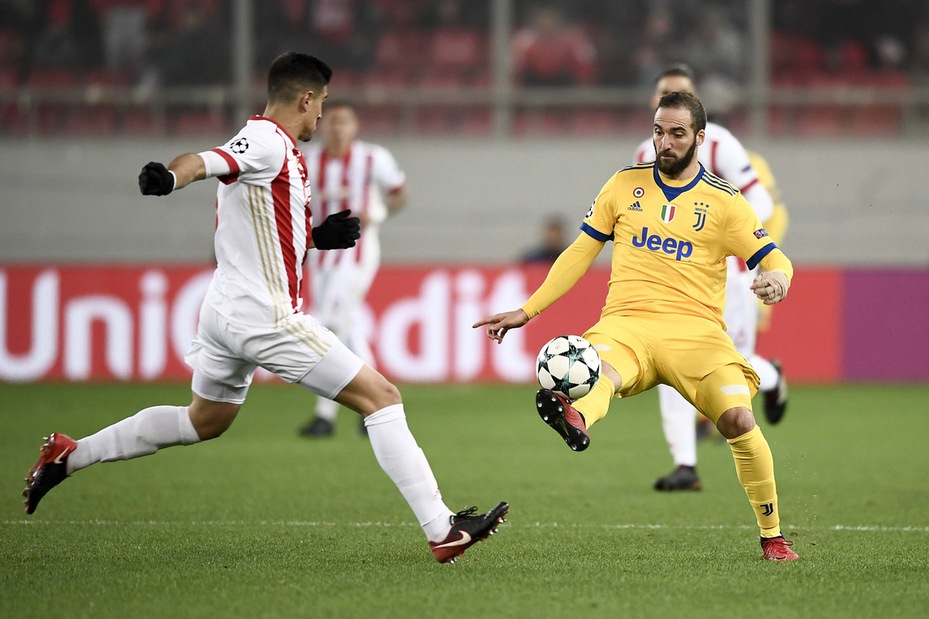 Champions League Olympiacos-Juventus 0-2, il tabellino