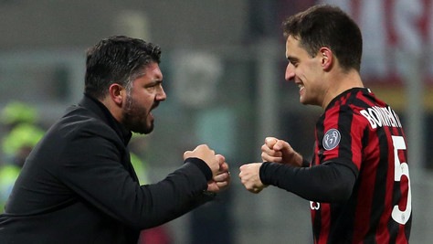 Milan, Gattuso: «La Champions? Non ci penso»