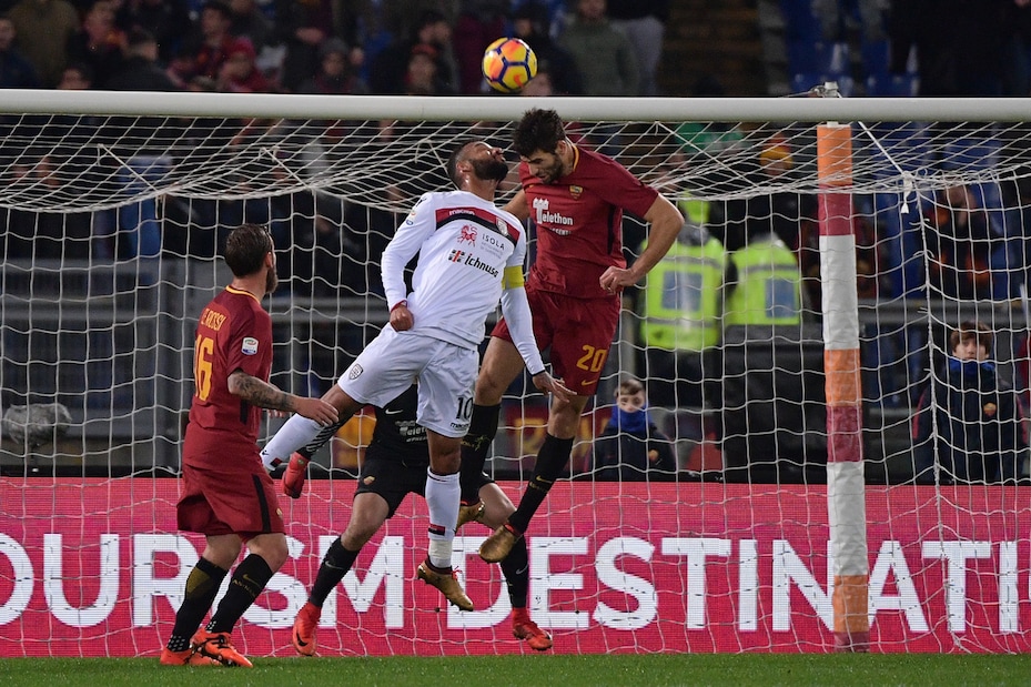 Serie A Roma-Cagliari 1-0, il tabellino
