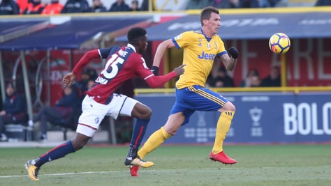 Bologna-Juventus, Mandzukic ko: salta la Roma?