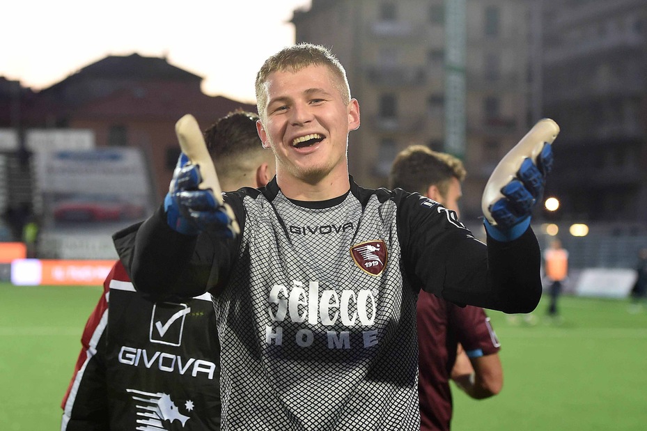 I calciatori della Salernitana per Accumoli