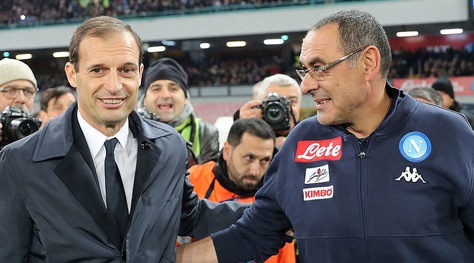 Sarri e Allegri, la festa è tutta loro