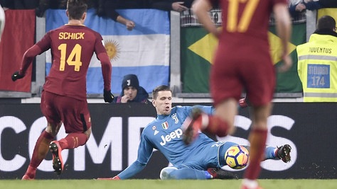Juventus, Szczesny: «Schick mi ha tirato addosso»