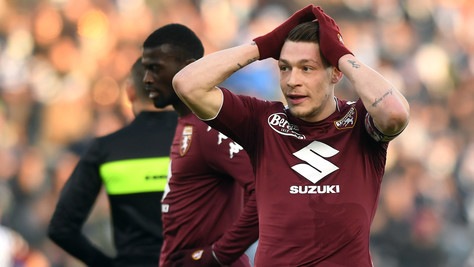 Serie A Torino, Belotti stop: trauma al ginocchio. Via dall'allenamento in lacrime