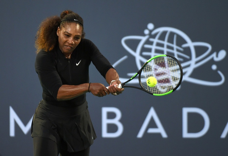 Abu Dhabi, Serena Williams ko con la Ostapenko