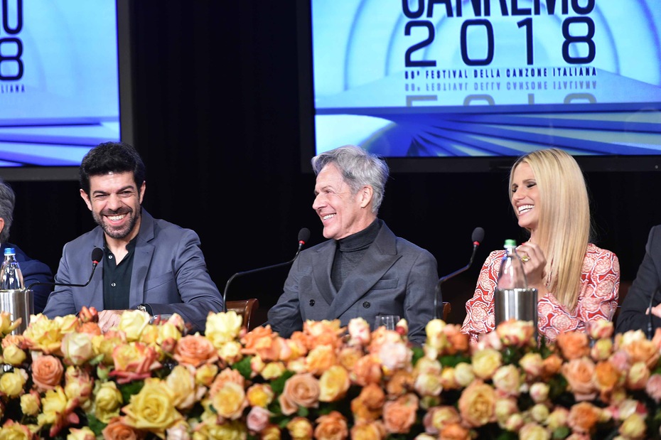 Sanremo 2018, le parole di Baglioni, Favino e Hunziker. Ecco gli ospiti internazionali