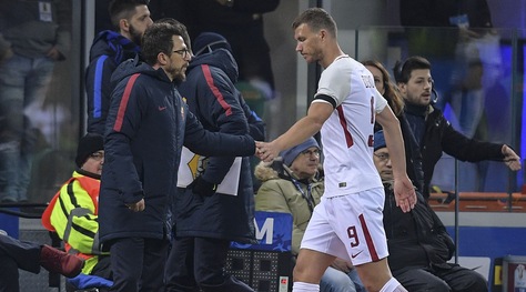 Calciomercato Roma, Dzeko ai saluti