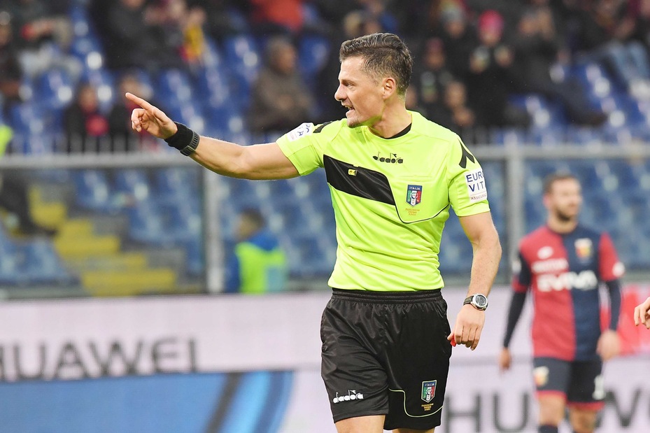 Cambia l'arbitro di Juventus-Sassuolo: c'è Giacomelli
