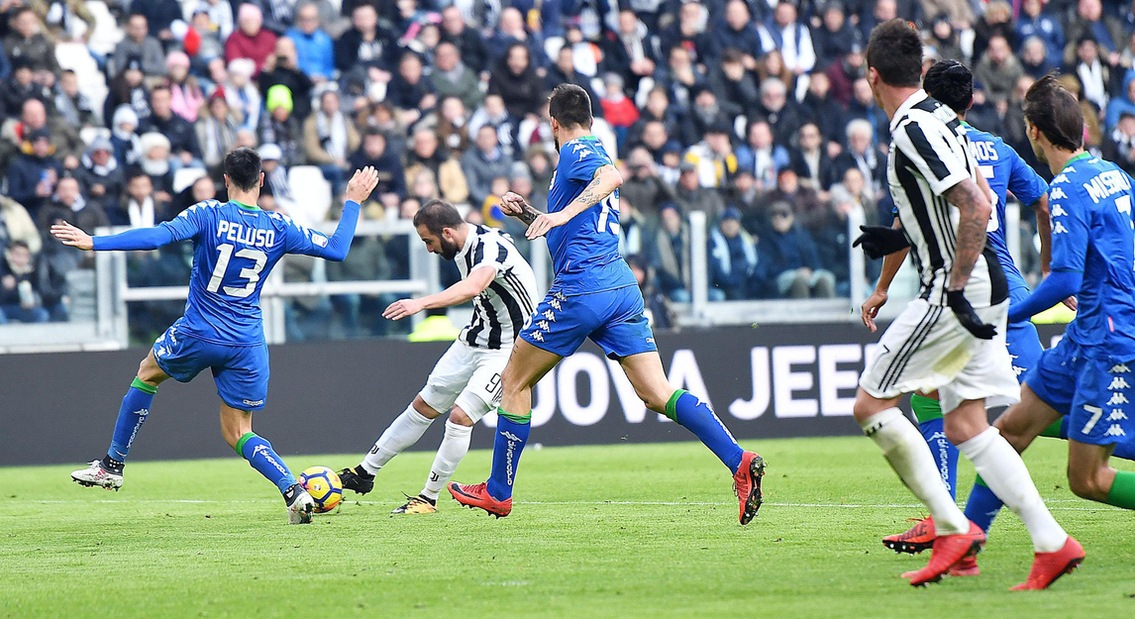 Serie A Juventus-Sassuolo 7-0, il tabellino