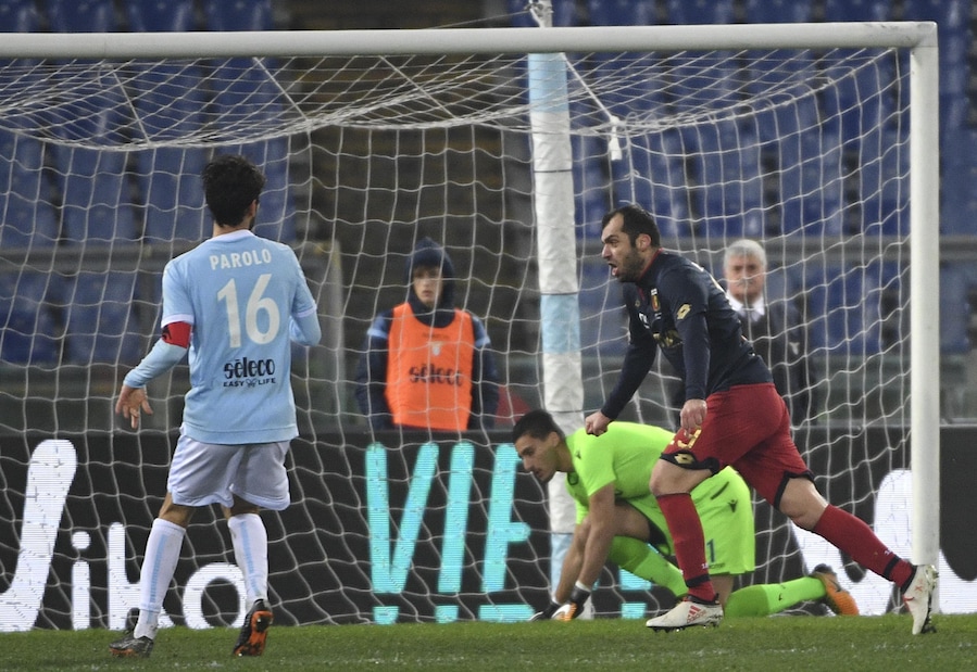 Lazio-Genoa 1-2: Pandev e Laxalt beffano Inzaghi