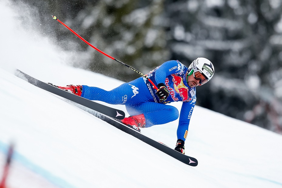 Discesa libera, gli italiani non brillano in prova