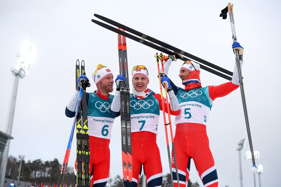 Skiathlon: è tripletta norvegese. Male l'Italia